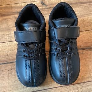 K Swiss Black Velcro Shoes Toddler 9.5